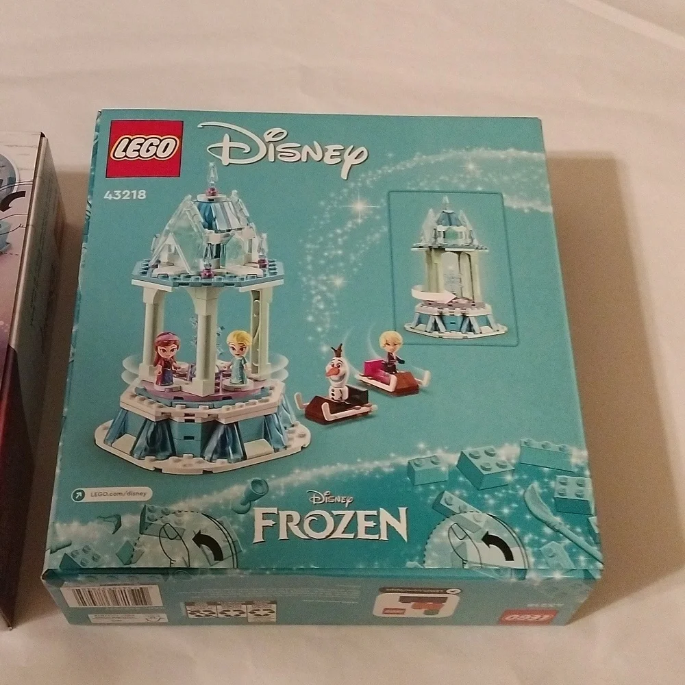 Lego Disney 43189 Elsa + the Nokk Storybook Adventures & 43218 Magical C…